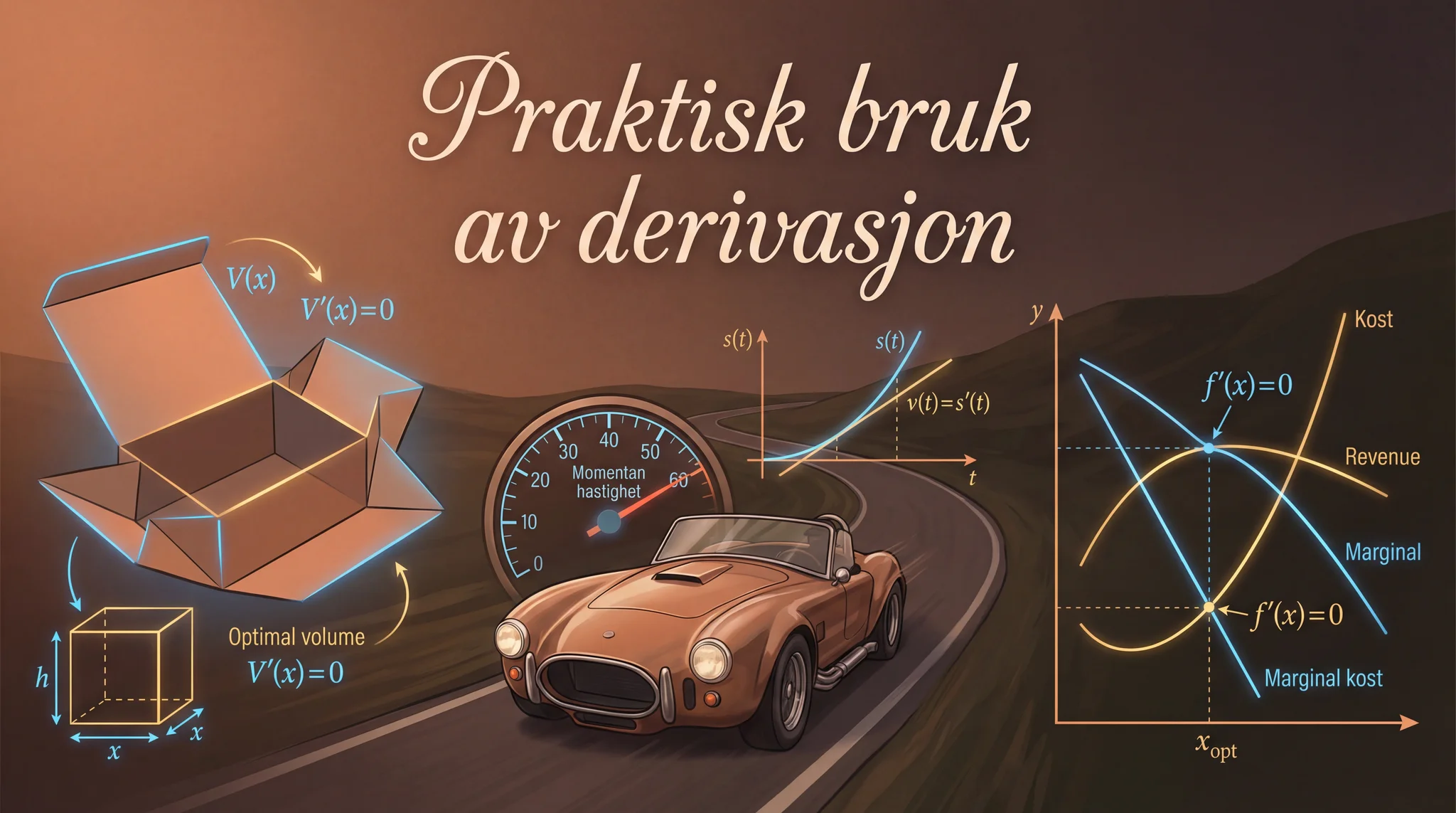 Praktisk bruk av derivasjon