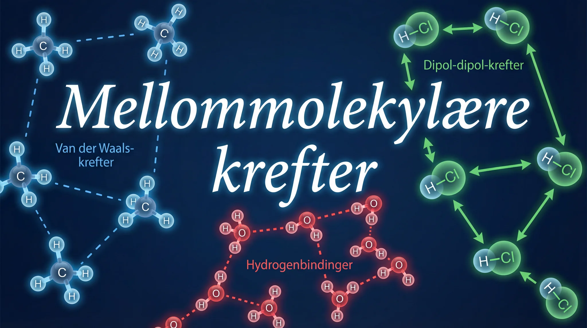 Mellommolekylære krefter