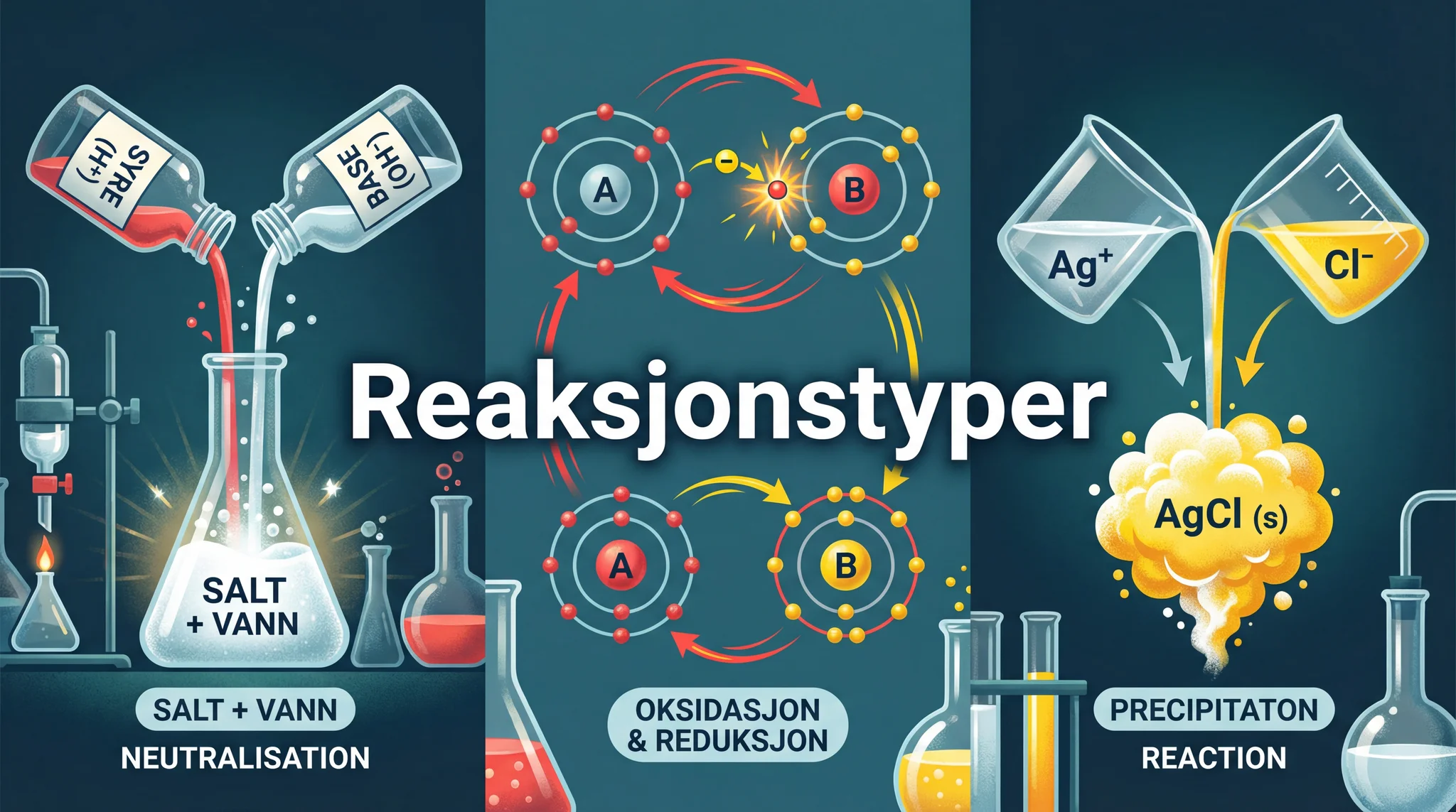 Reaksjonstyper