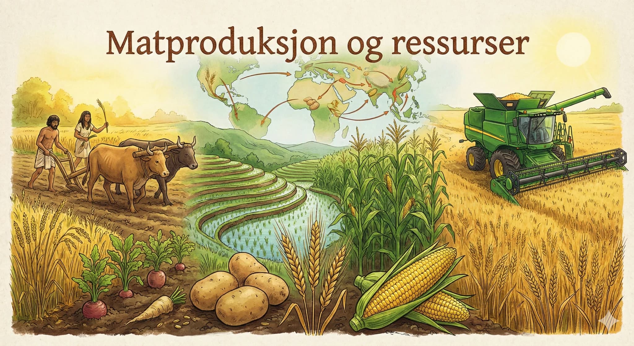 Matproduksjon og ressurser